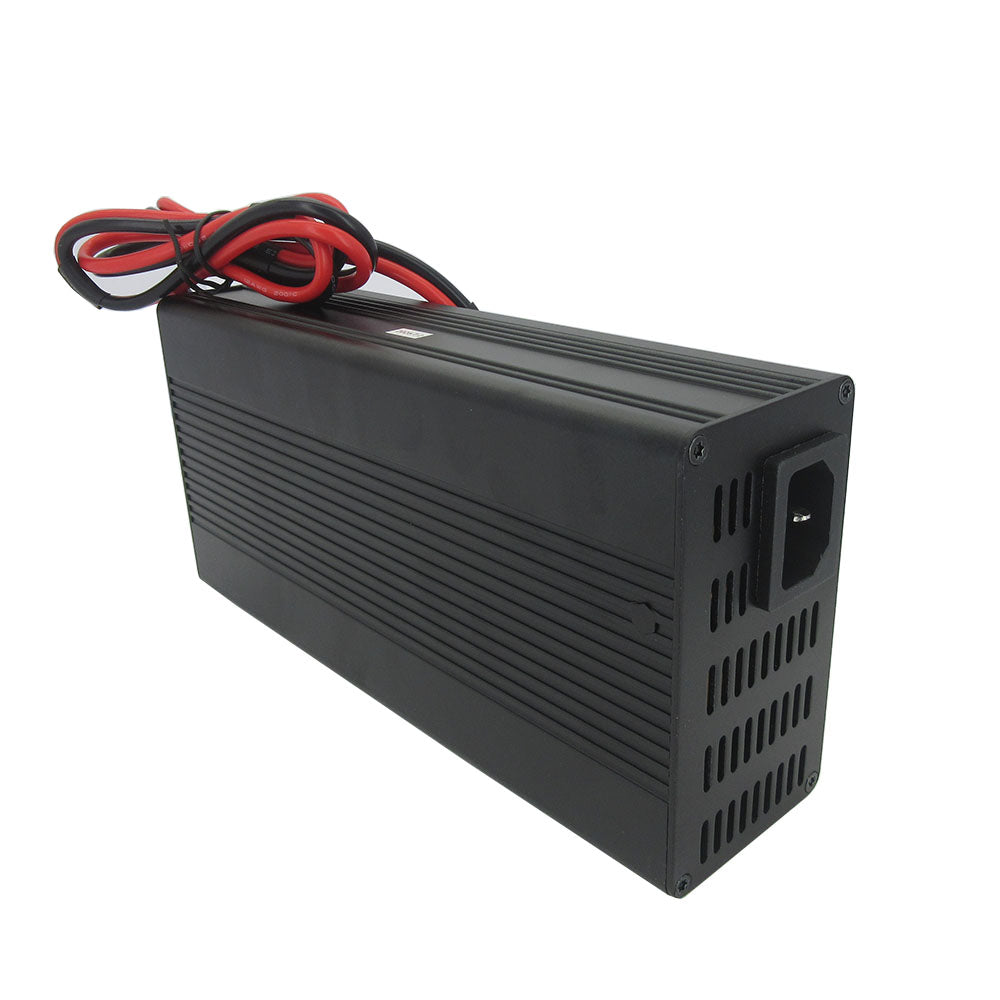 58.4V 20A LiFePO4 Fast Charger For 16S 48V Lithium Iron Phosphate Golf Cart Forklift RV Energy Storage Tricycle Charger s