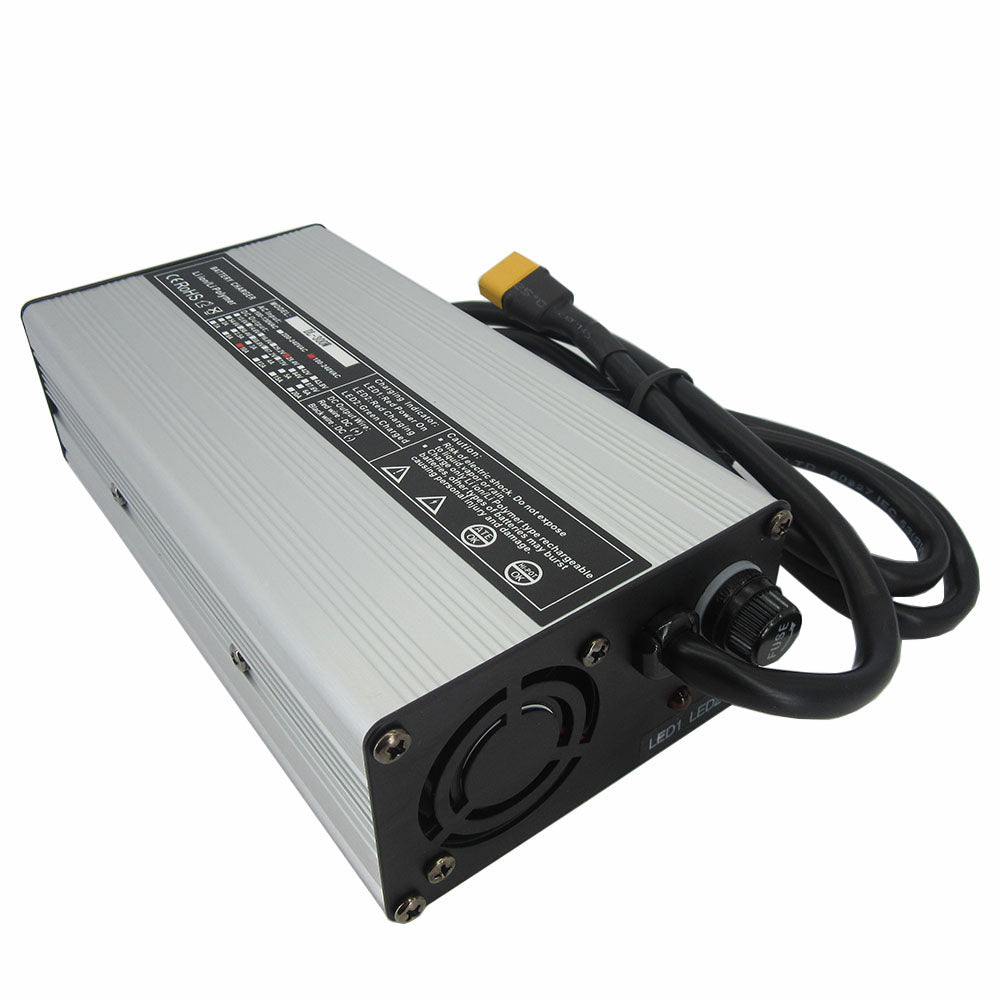 BAYADOU 58.8V 2A 3A 4A 5A 8A 10A Lithium Battery Charger 52V 14S 20AH 30AH 50AH Li ion Energy Storage Ebike Scooter Fast Smart Charger