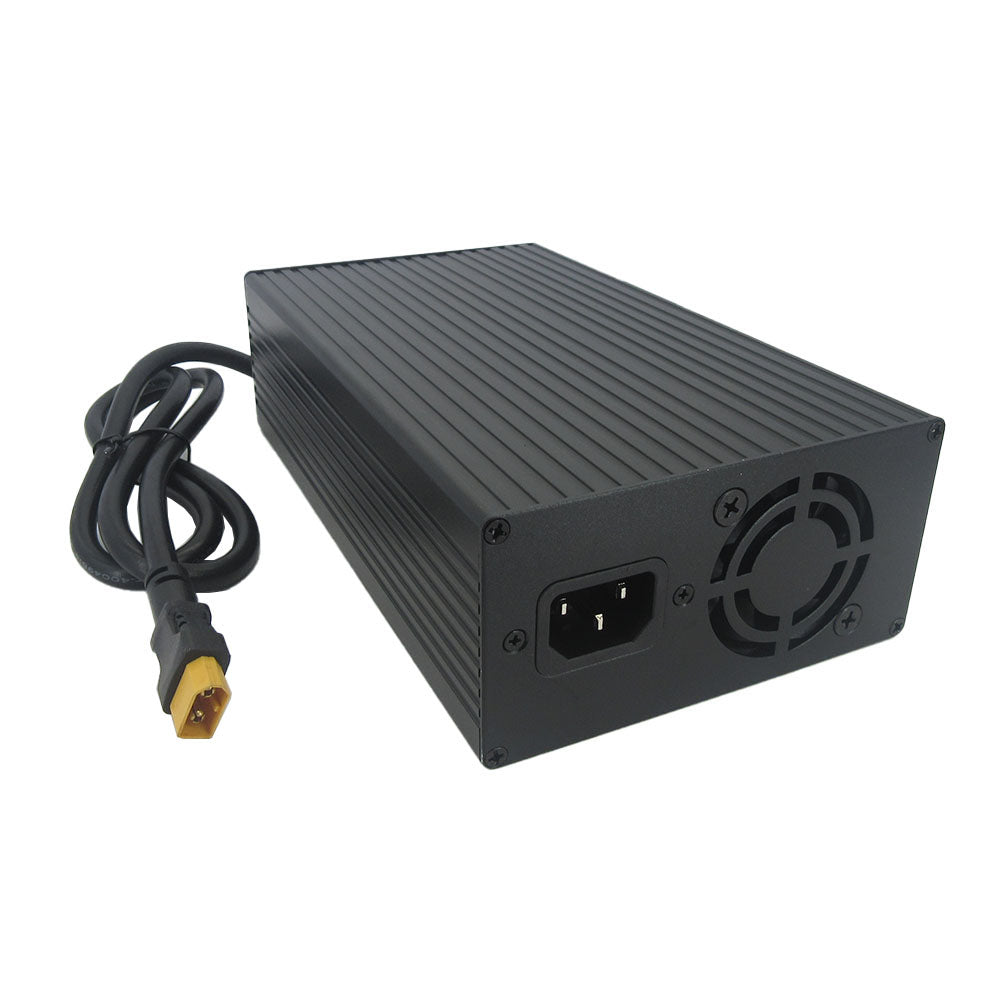 BAYADOU 58.8V 10A Li-ion Fast Charger 52V 51.8V 14S Lithium Ebike Tricycle RV Golf Cart Energy Storage UPS Solar System Charger XT90 SB50 220V Input