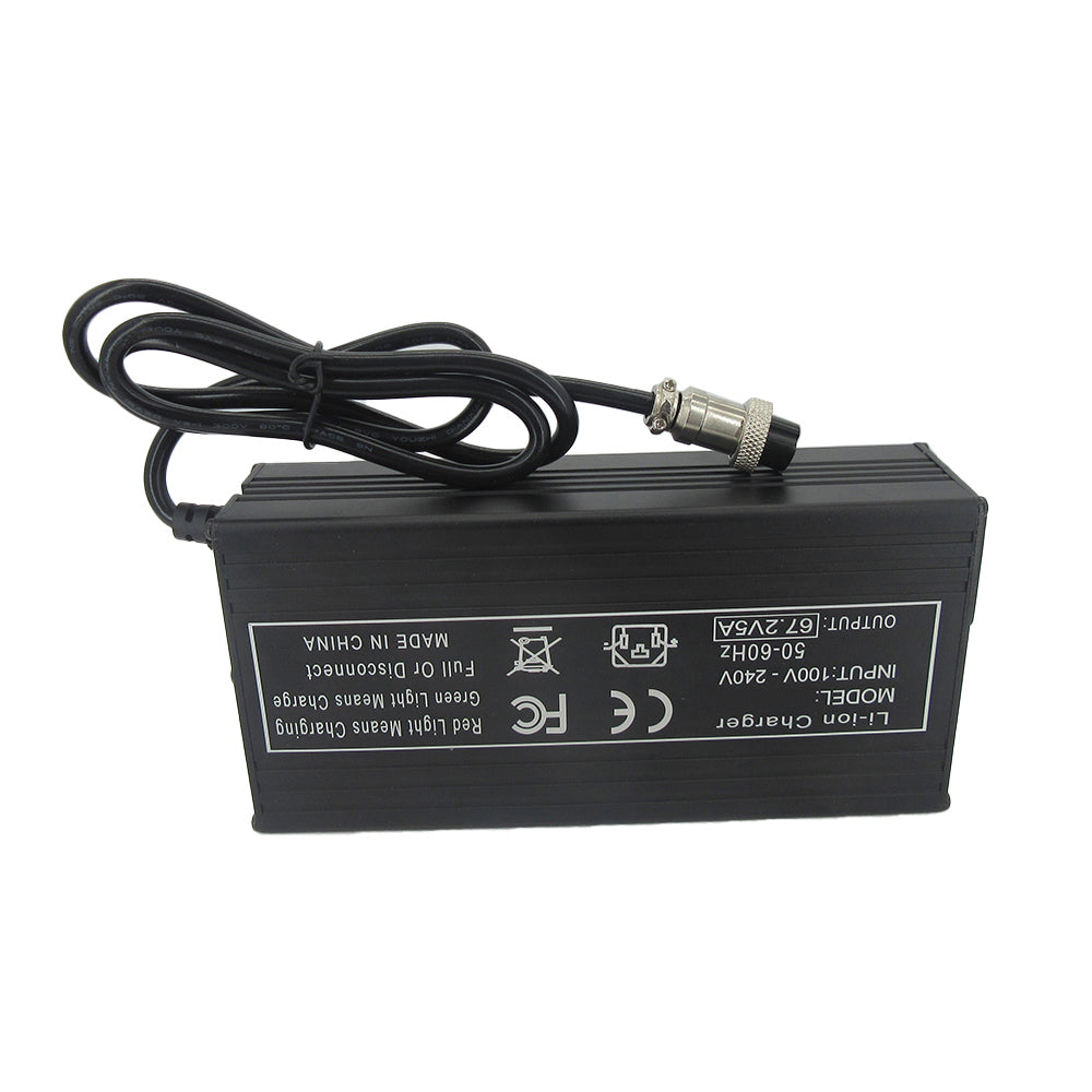 BAYADOU 67.2V 5A Battery Charger Universal Smart Charger for 60V E-Bike Electric Scooter 16S Lithium Battery