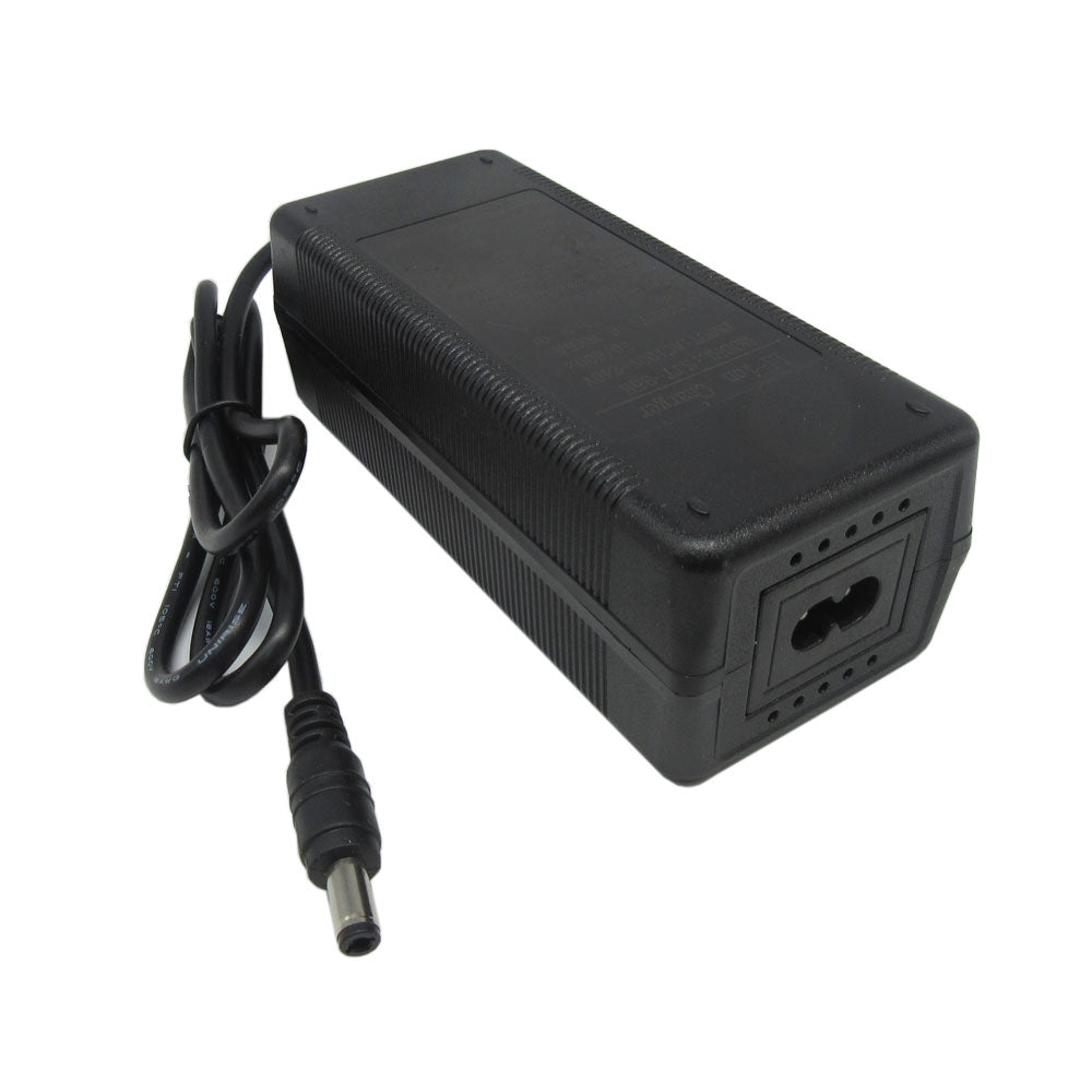7.3V 5A LiFePO4 Fast Charger for 2S 6.4V 20Ah 30Ah Lithium Iron Phosphate Solar Streetlight Toy Car Battery Charger Alligator Clip DC Connector