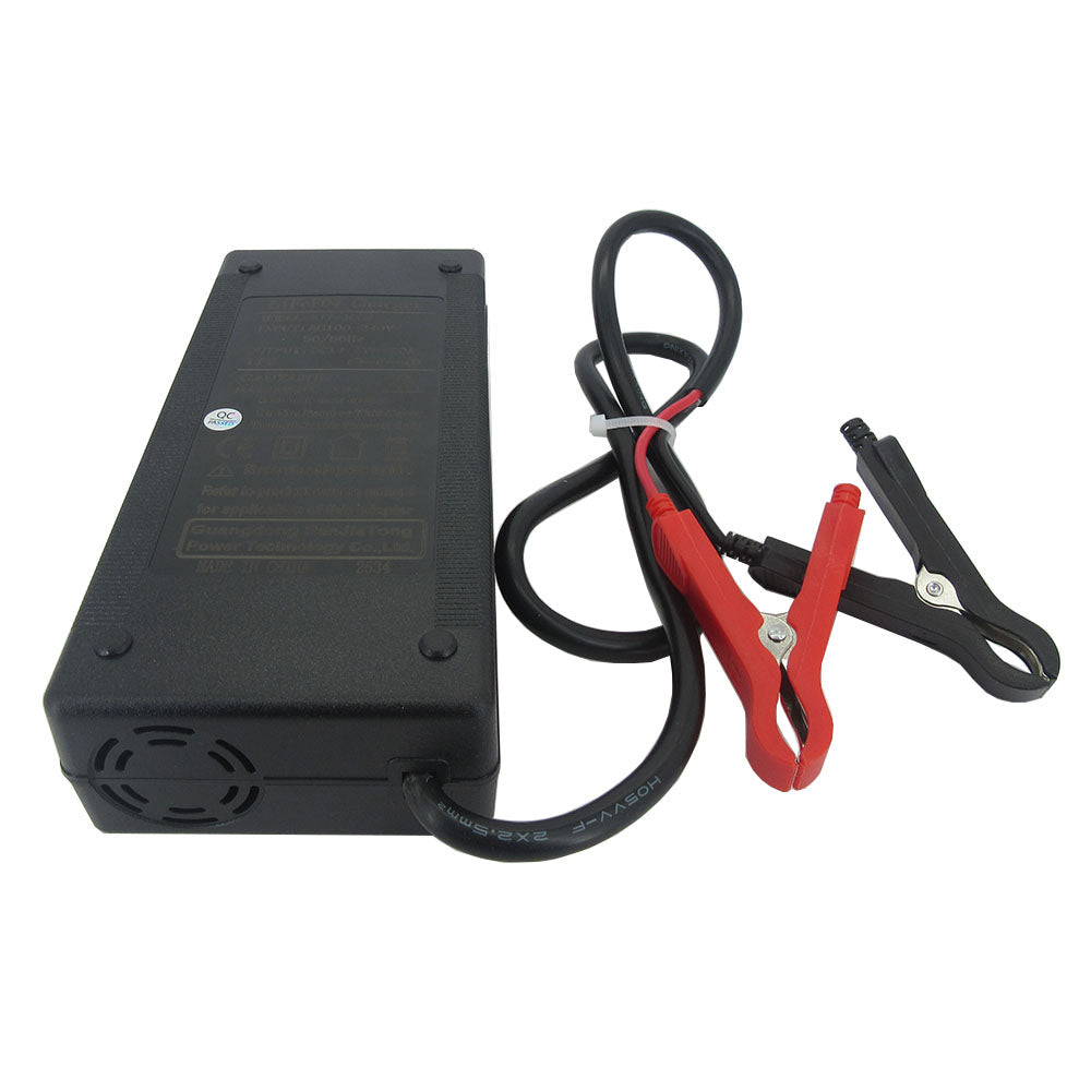 14.6V 20A Lifepo4 Lithium Iron Phosphate Battery Charger For 12.8V 4S Solar Energy Storage Fast Charger Alligator Clip XT60 220V Input