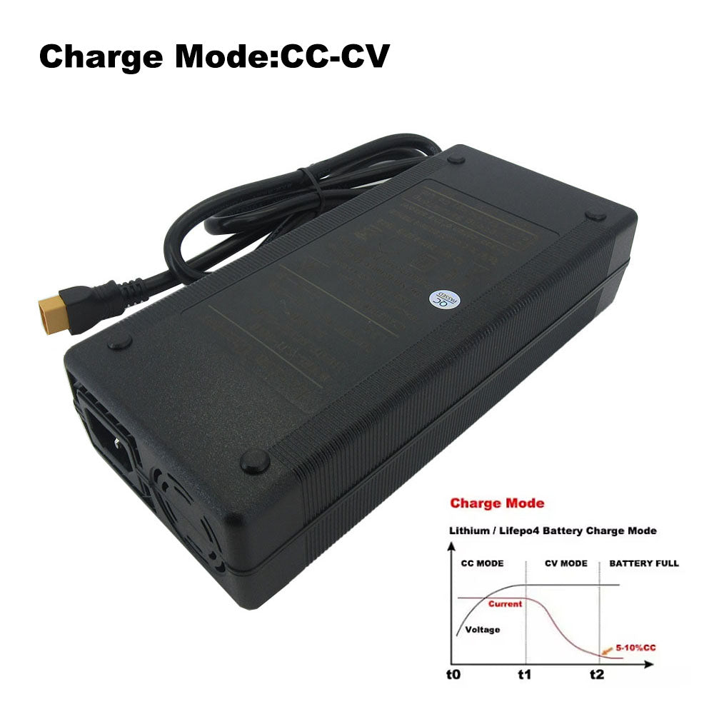 BAYADOU 16.8V 20A Lithium Battery Charger 4S 14.4V 14.8V UPS System Solar Car LFP Energy Storage RV Electric Tool Fast Charger XT60 XT90 220V Input