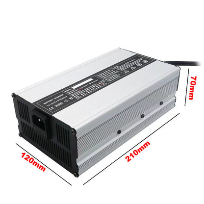 BAYADOU 900W 36V 20A LiFePO4 Battery Fast Charger 12S 43.8V 36 Volt Golf Cart Sightseeing Car UPS RV Forklift LFP Charger