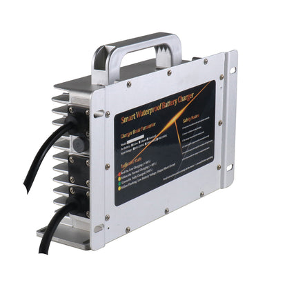 BAYADOU 1200W Waterproof 14.6V 40A LiFePO4 Charger 12V LFP Iron Phosphate energy storage Boat battery Smart Fast Chargers IP67 Full sealed