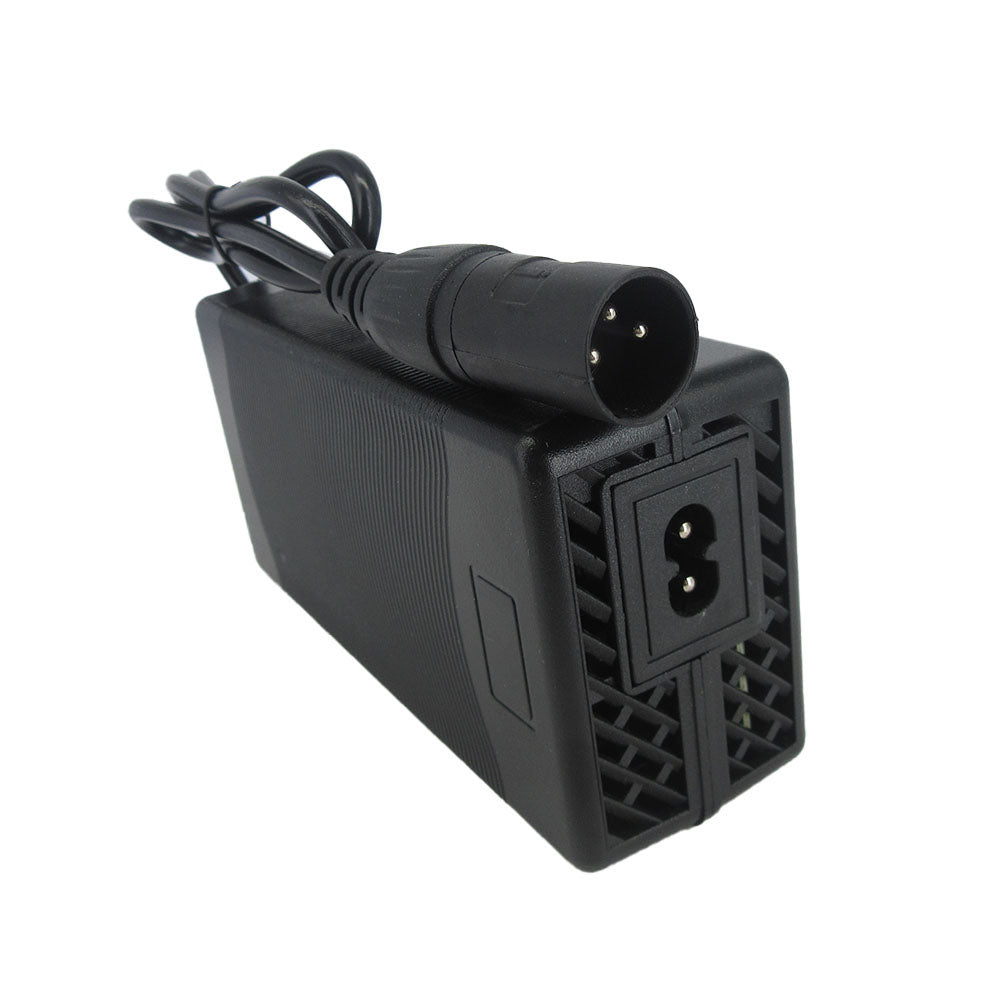 BAYADOU 24 Volt 5A Lead Acid Electric Bike Bicycle Scooter Battery Charger 28.8V 5A XLRM Connector For 24V Wheelchair Fast Charger