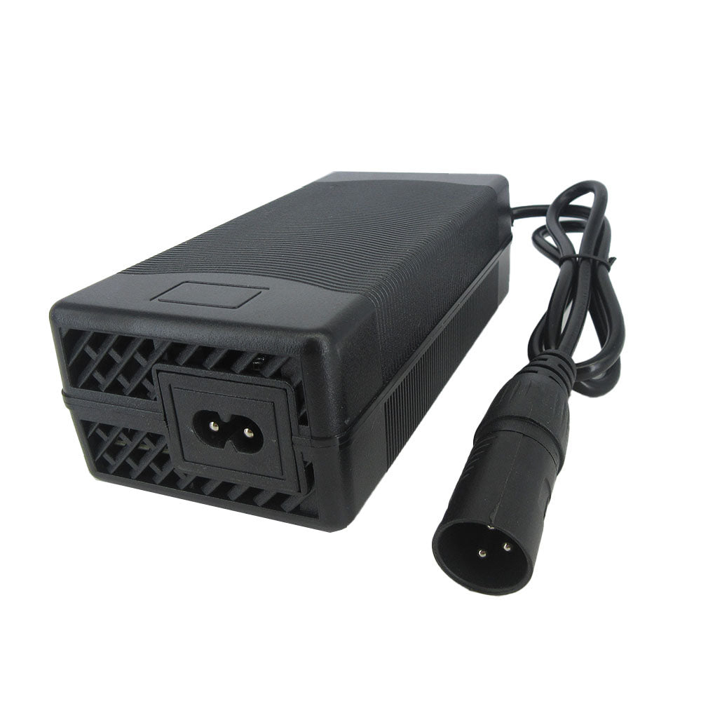 BAYADOU 24 Volt 5A Lead Acid Electric Bike Bicycle Scooter Battery Charger 28.8V 5A XLRM Connector For 24V Wheelchair Fast Charger