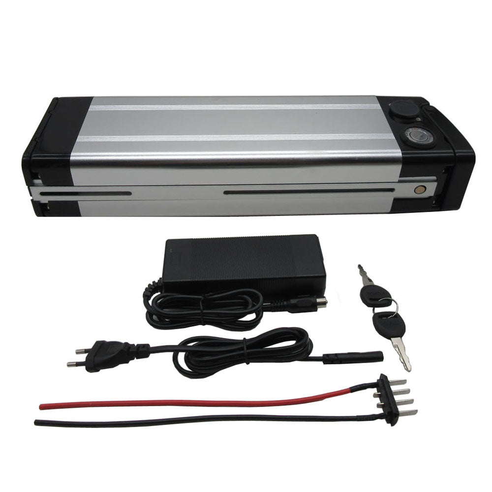 1000W 36V 20AH Ebike Lithium Battery Pack 36 Volt Silver Fish Electric Bike Bicycle Scooter 10S Li-ion 18650 Bateria Akku