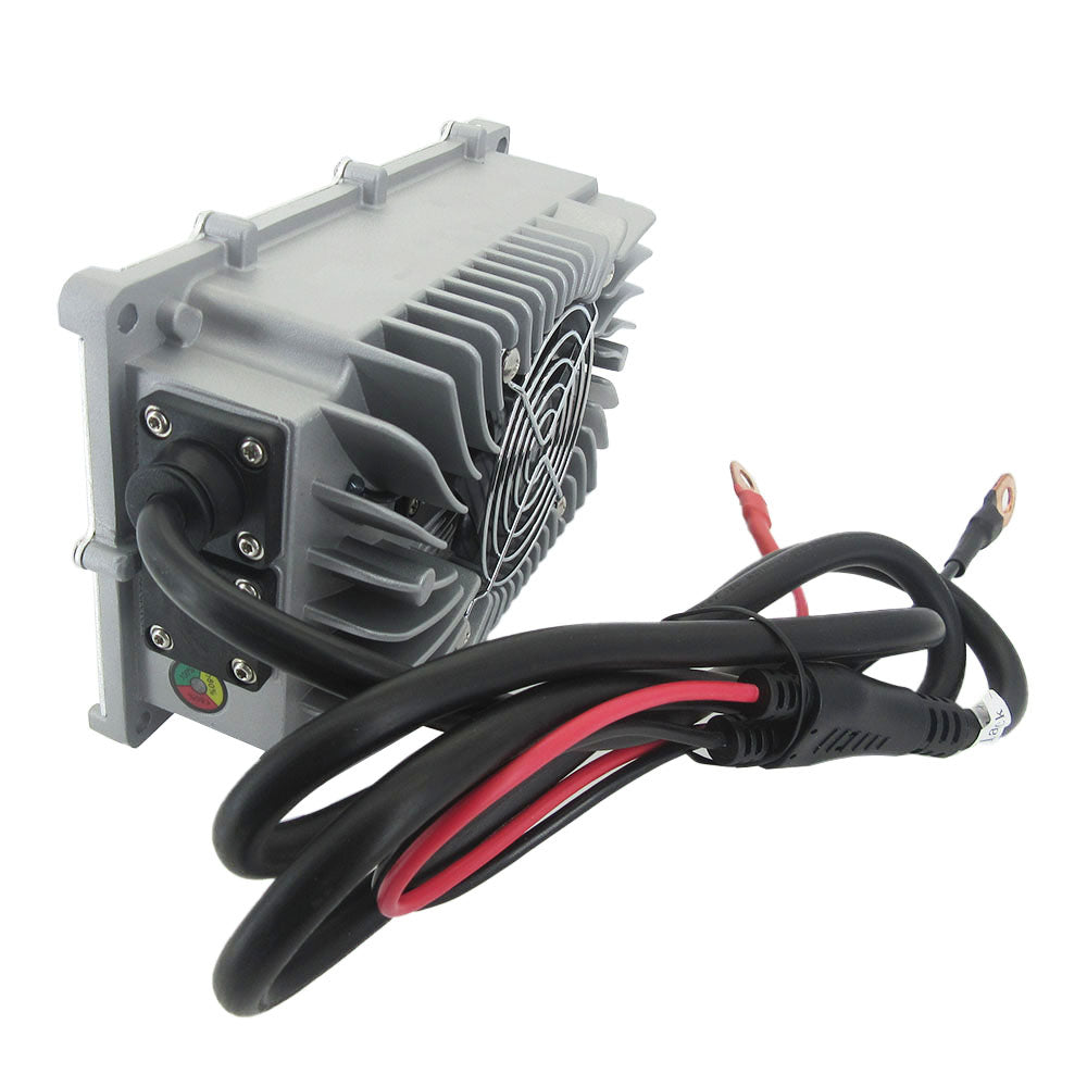 BAYADOU Waterproof 24V (25.6V) 20A Lifepo4 Fast Charger 29.2V 20A Lithium Iron Phosphate RV Forklift Energy Storage Battery Smart Charger IP65 / IP67 600W